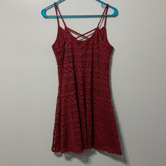 Mini red dress - Picture 2 of 2